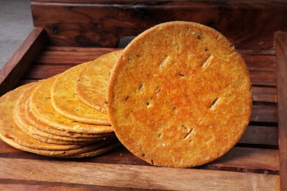 Dry Jeera Bhakari (6 pcs)
