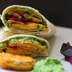 Bhajiya Wrap