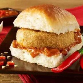 Schezwan Vada Pav